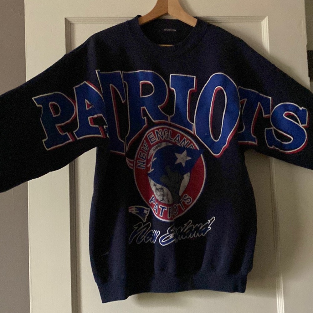 Vintage Patriots crew neck sweatshirt